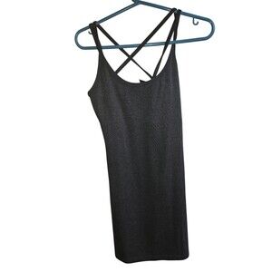 rue 21 skater dress Rue 21 Dress Women XS Black Zip Sleeveless Babydoll Skater Fit & Flare Youth